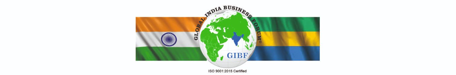 India  Gabon Business and Cultural Council and GIBF logo 